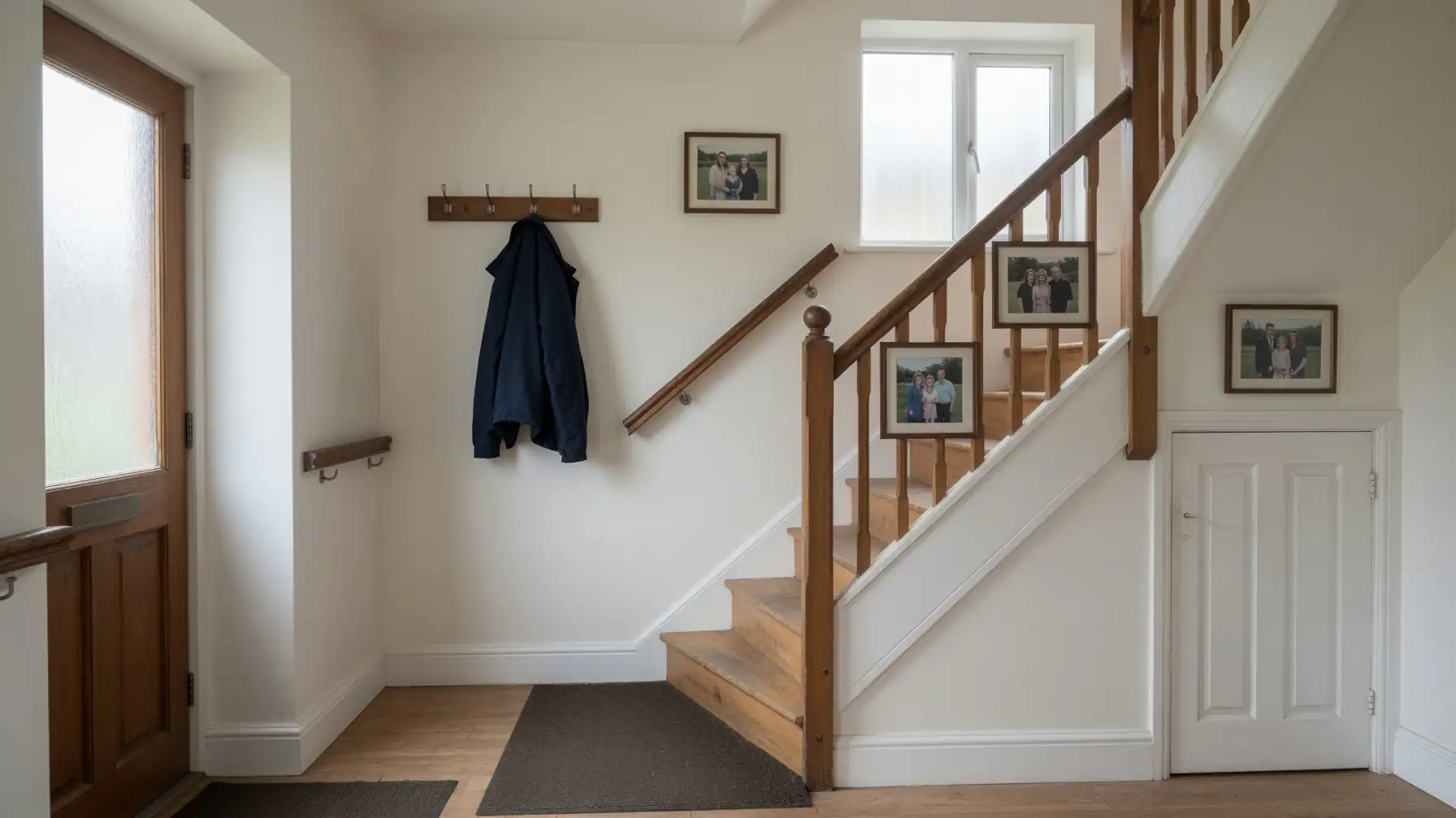 Hallway & Staircase — after