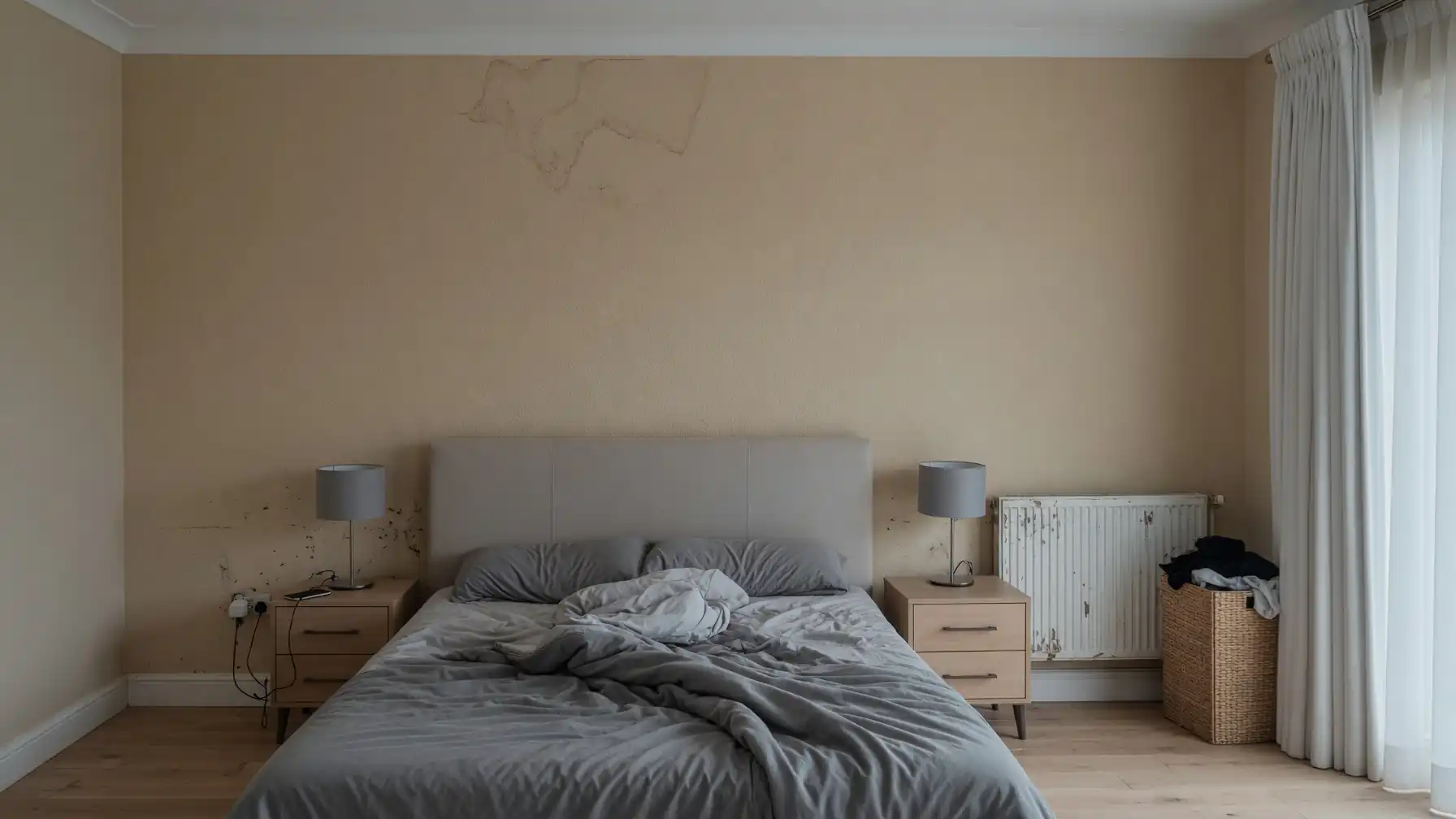 Bedroom Repaint — before
